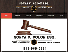 Tablet Screenshot of carrollwoodlaw.com